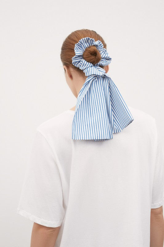 Bow Scrunchie, Stripe