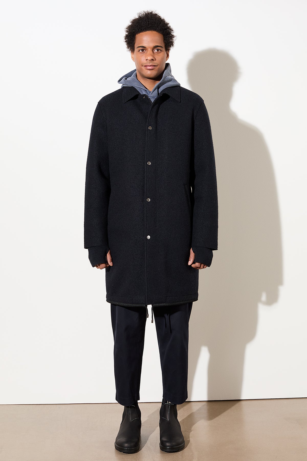 COAT STRAITON - Carbon