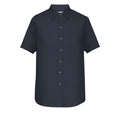 Linen Shirt - Navy Blue