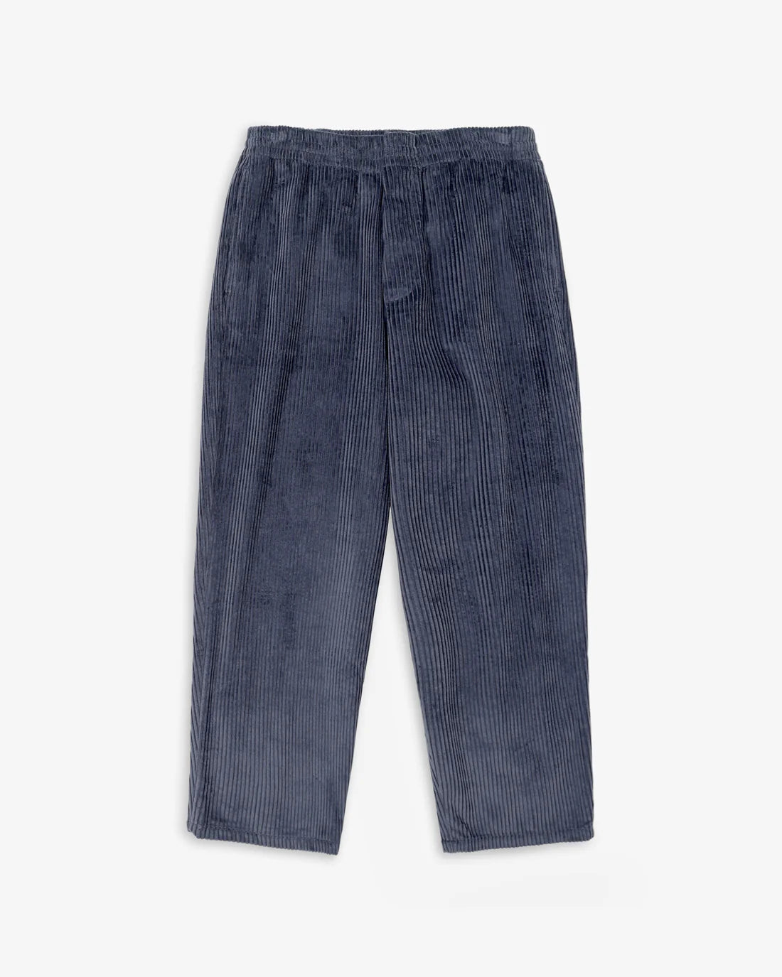 Weite Cordhose Biobaumwolle blau