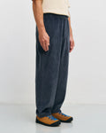 Weite Cordhose Biobaumwolle blau