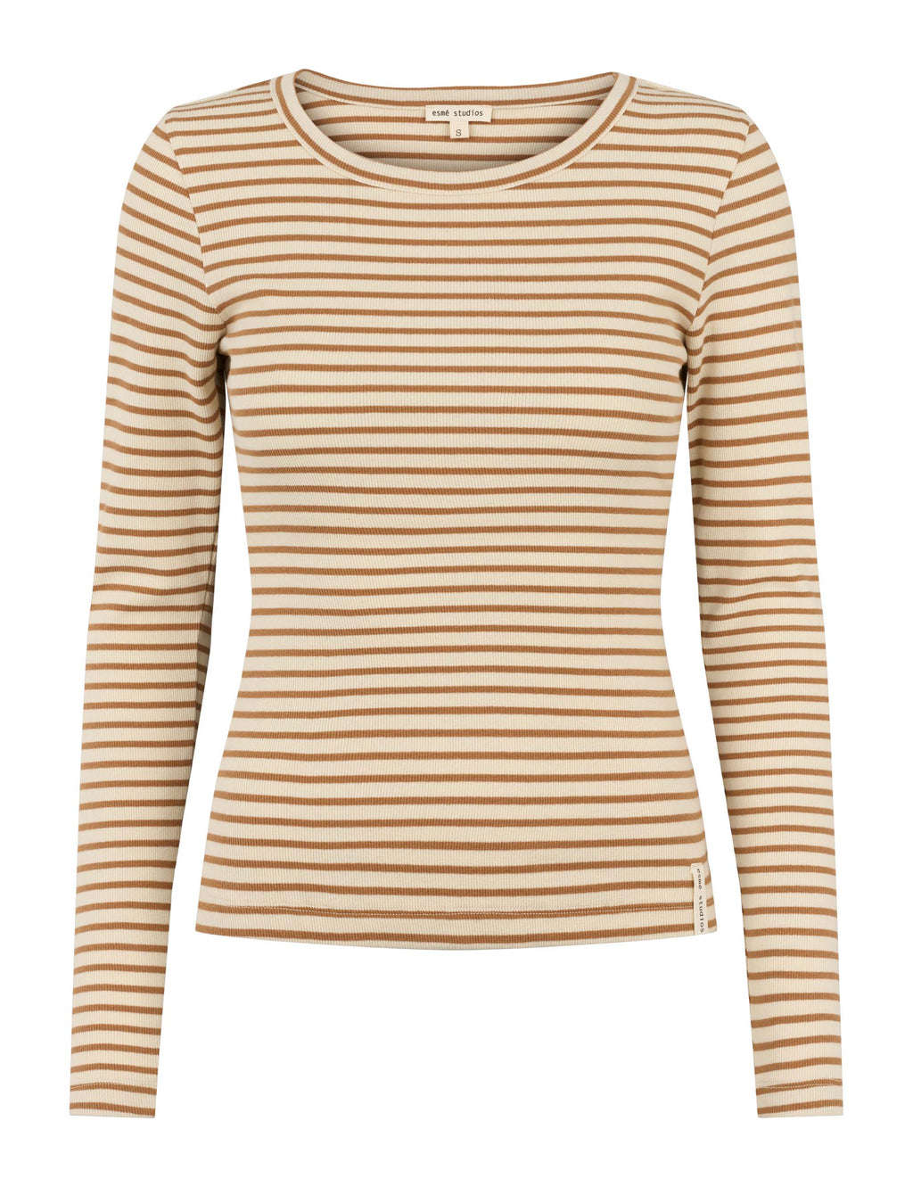 Blossom Stripe LS Top - Fog