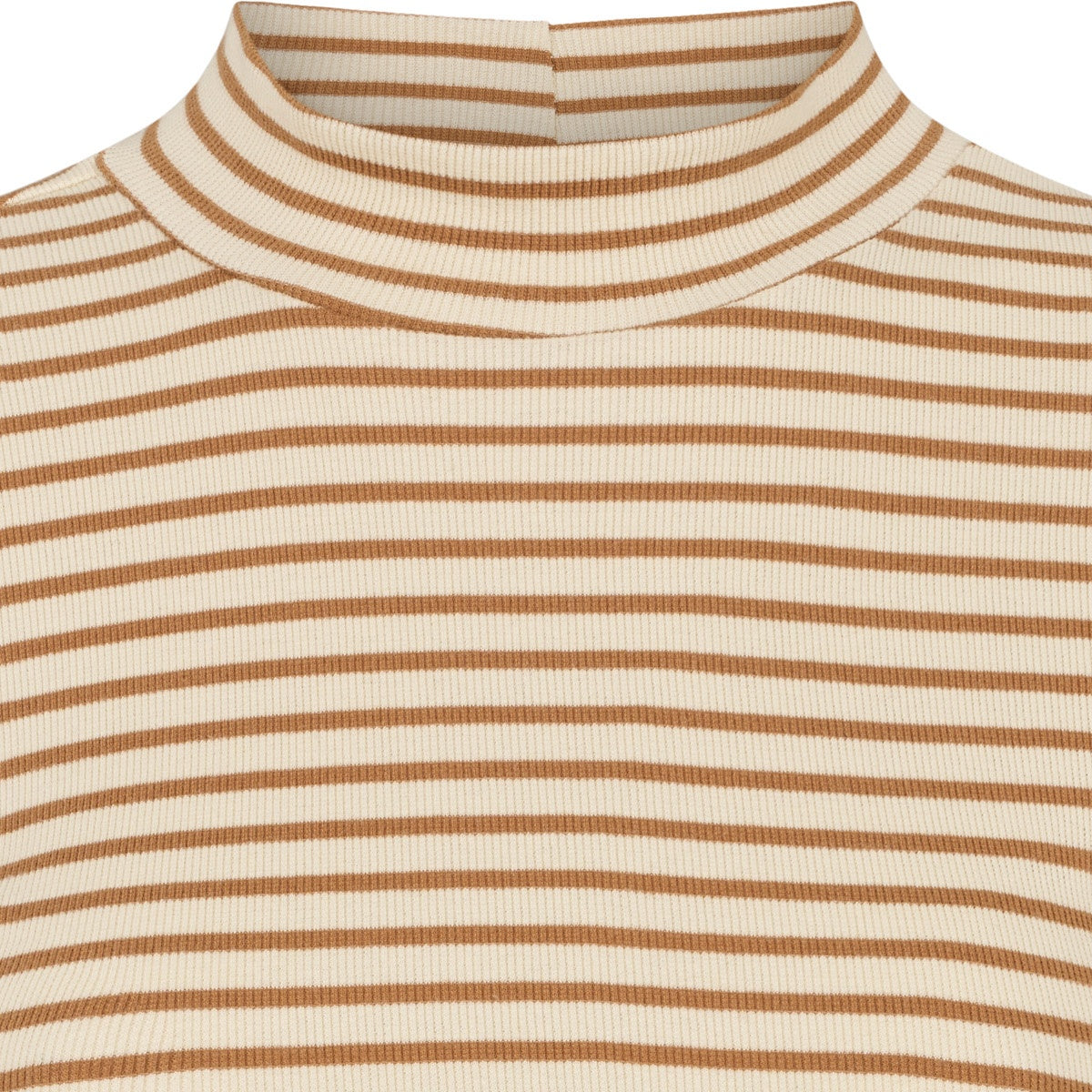Blossom Stripe LS Turtleneck - Fog