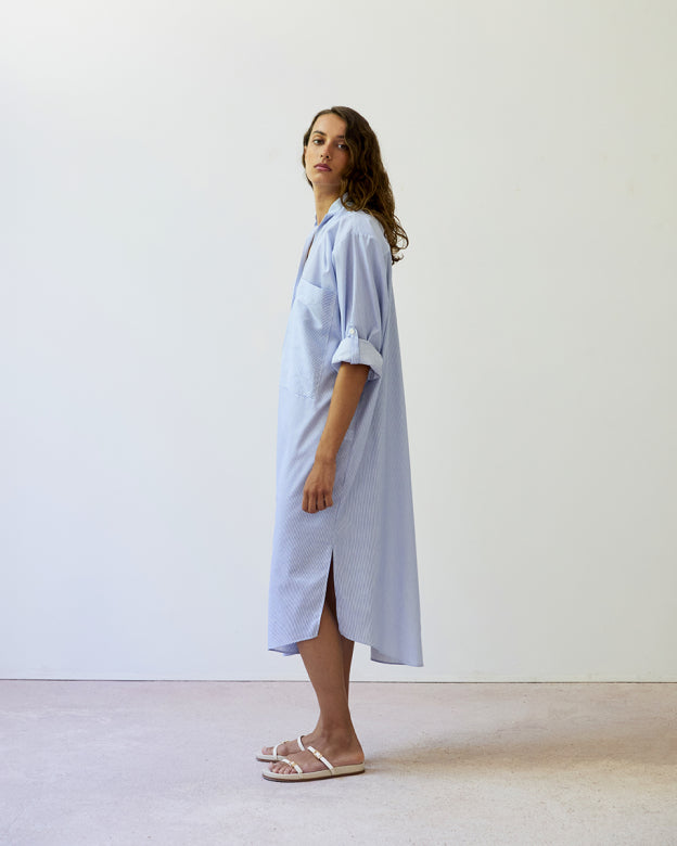 FRITA Dress - Pinstripe