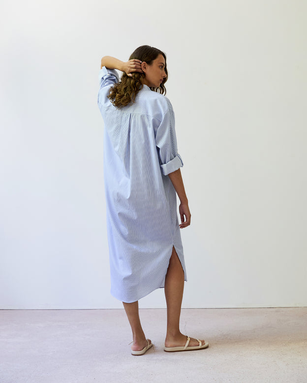 FRITA Dress - Pinstripe