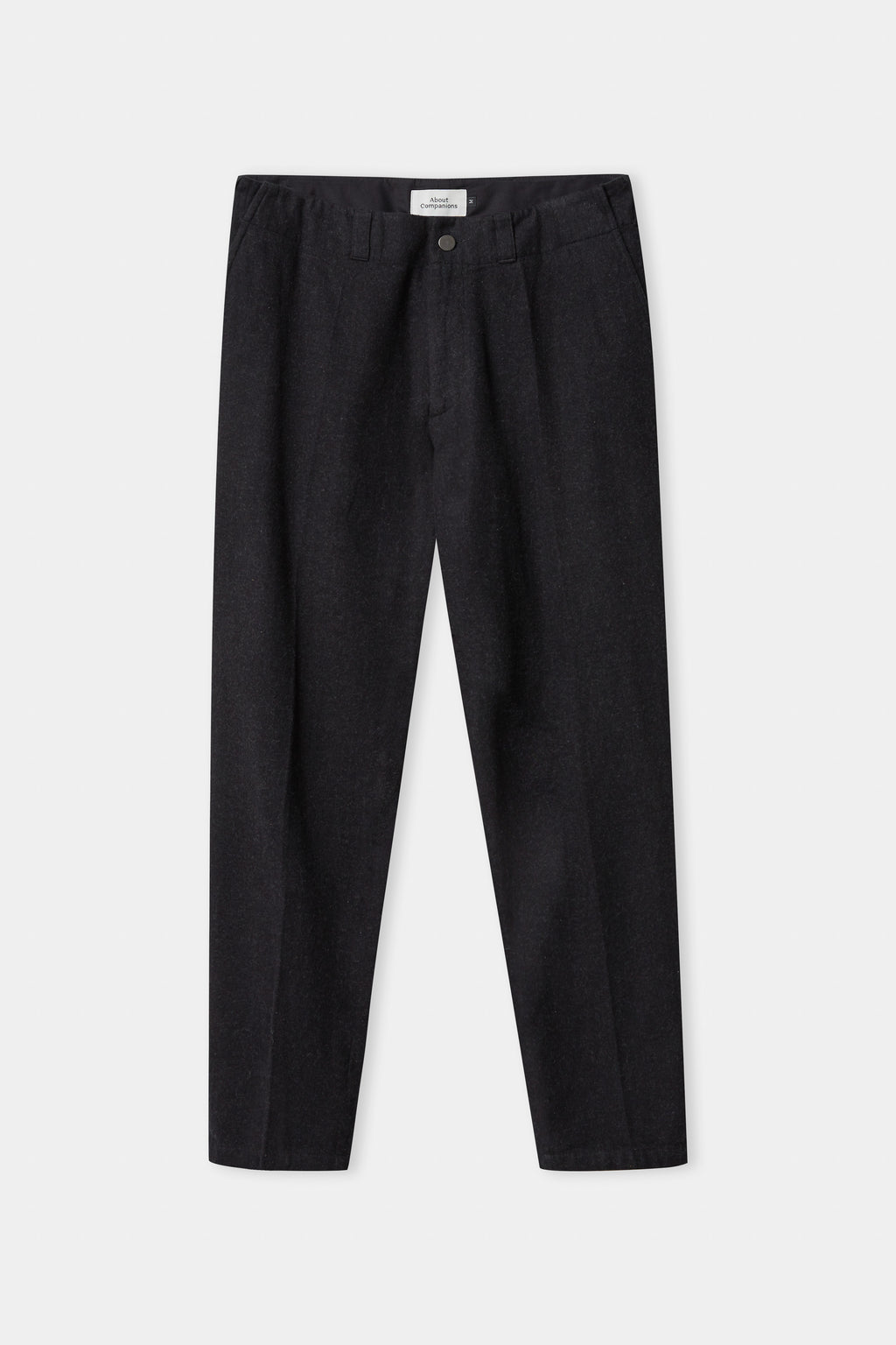 JOSHTA Trousers - Eco Flannel Mel Black