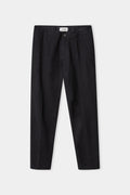 JOSHTA Trousers - Eco Flannel Mel Black