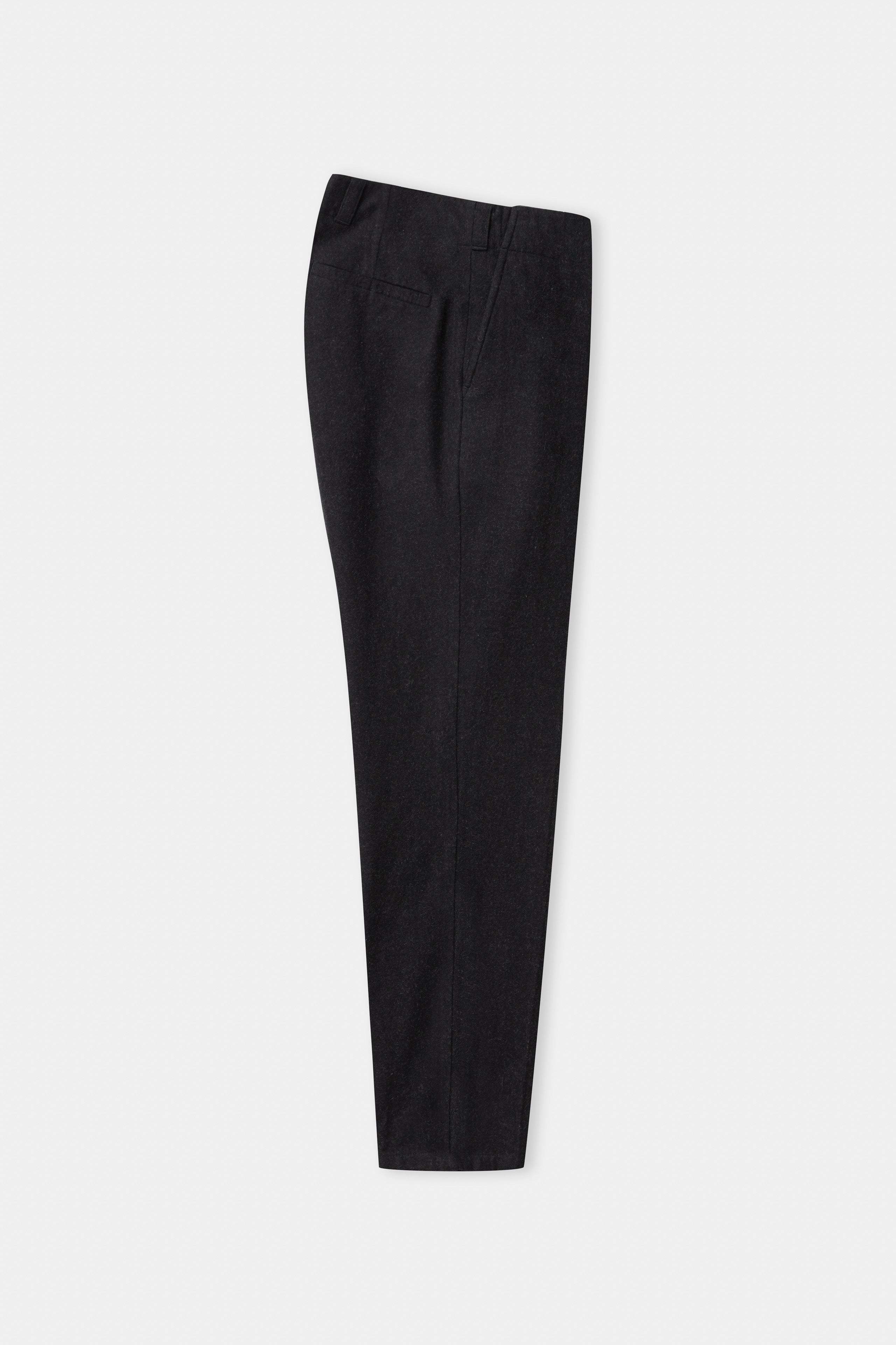 JOSHTA Trousers - Eco Flannel Mel Black
