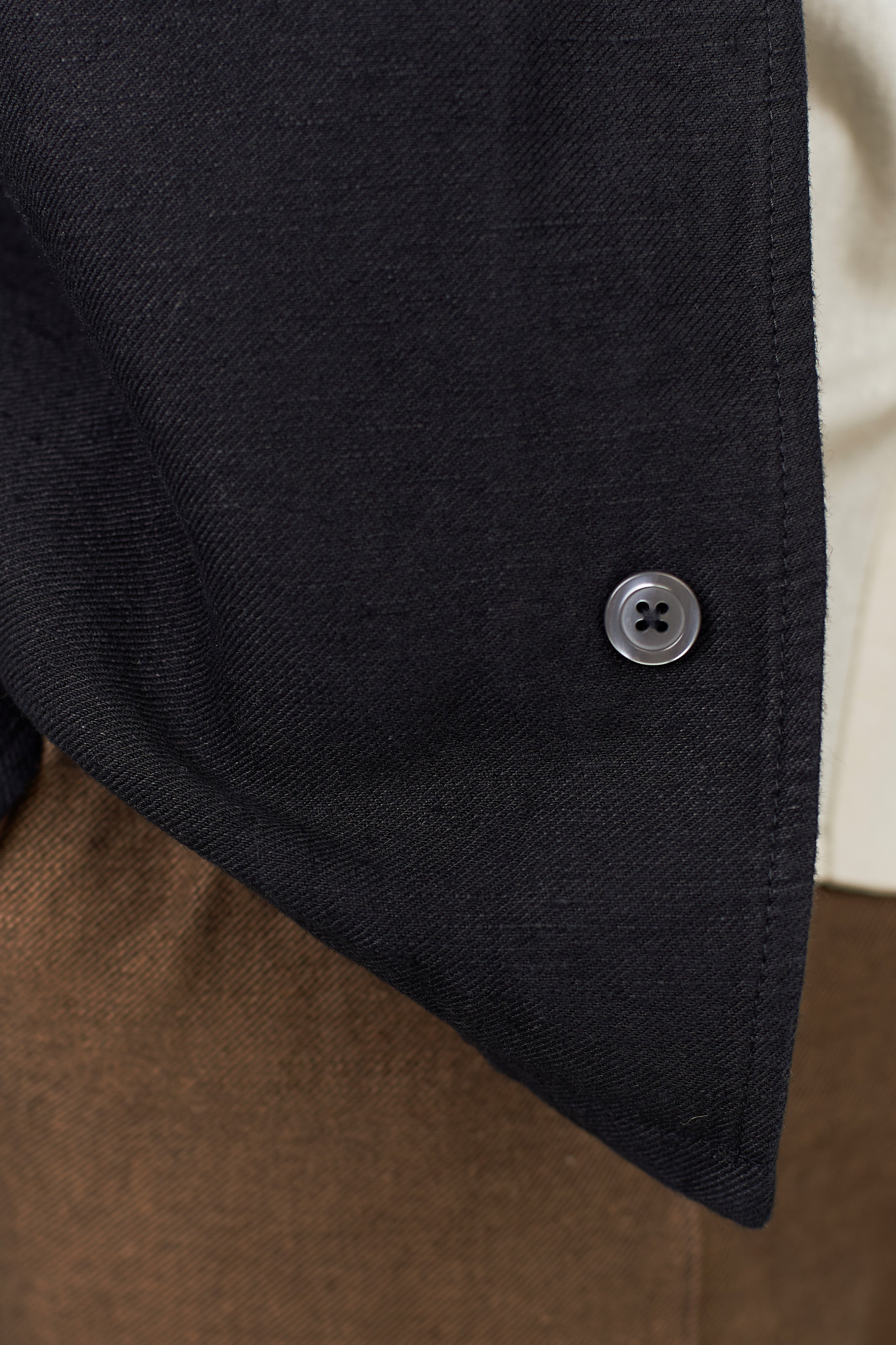 OWE Overshirt - Winter Linen Black Olive