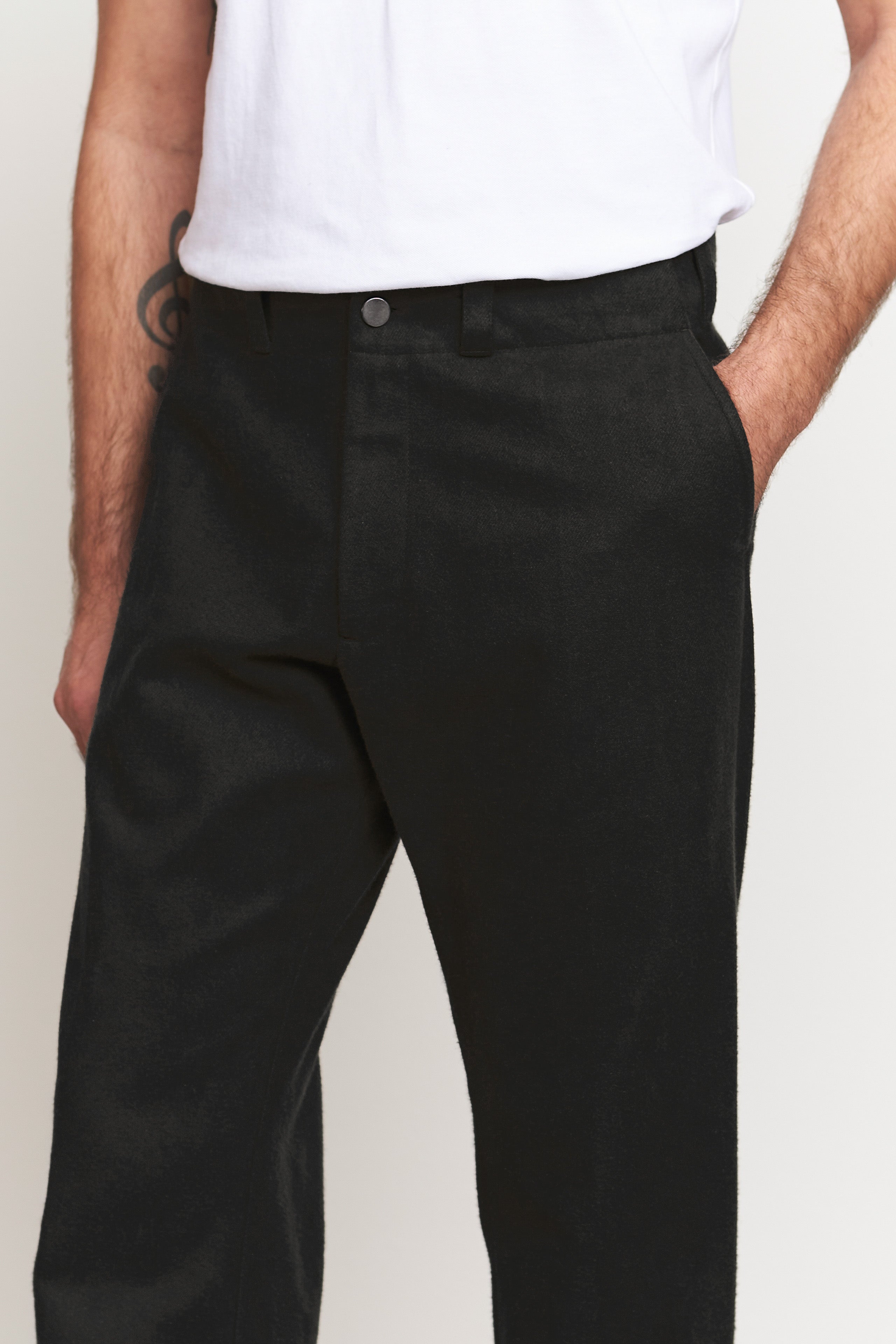 WABAN Trousers - Eco Moleskin Black