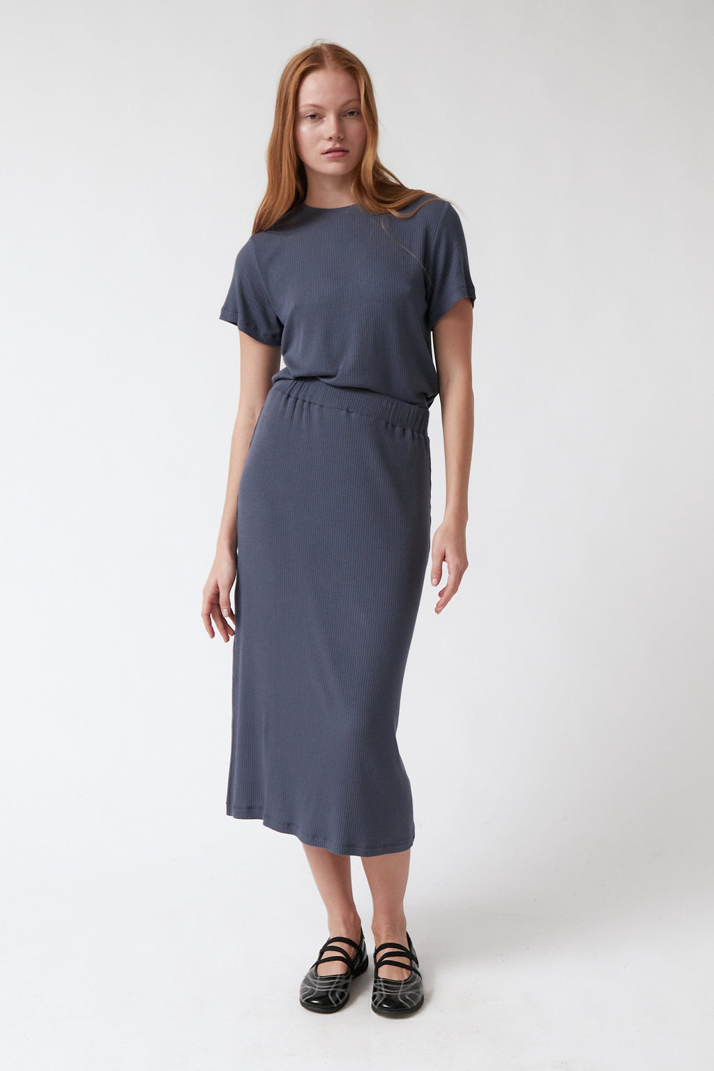 Lula Skirt - Dust Blue