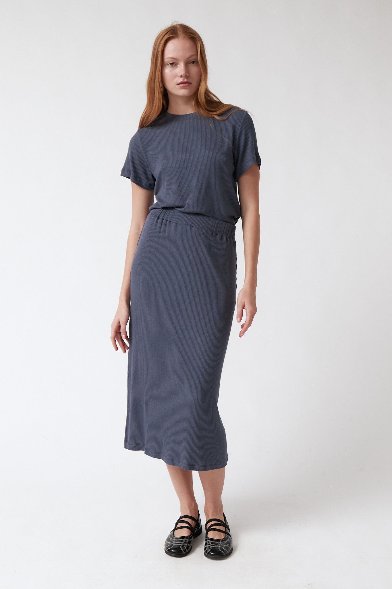 Lula Skirt - Dust Blue