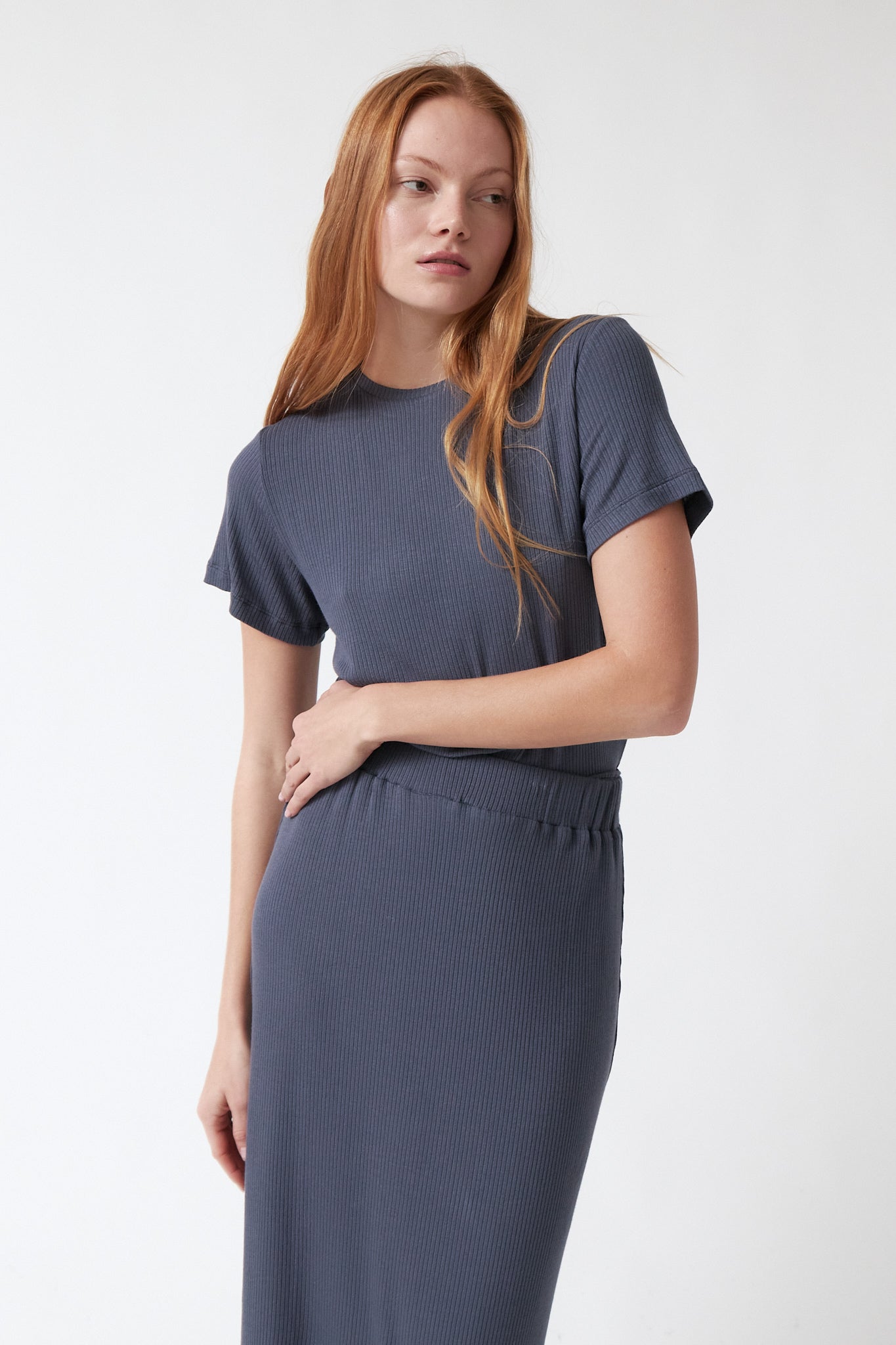 Lula Skirt - Dust Blue