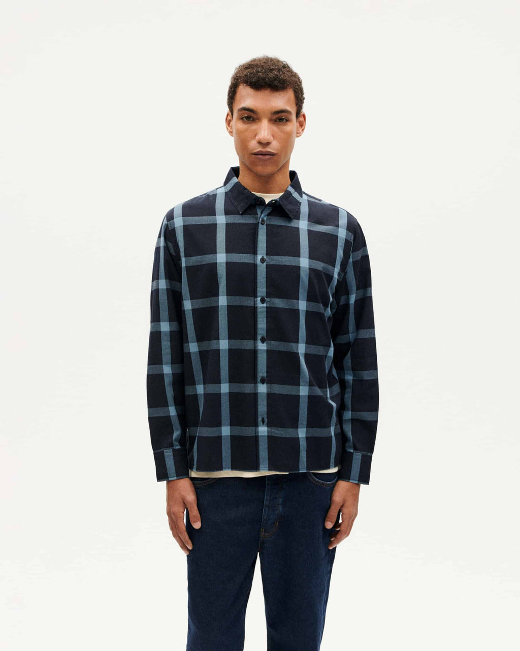 Navy Windowpale JIMBO Shirt
