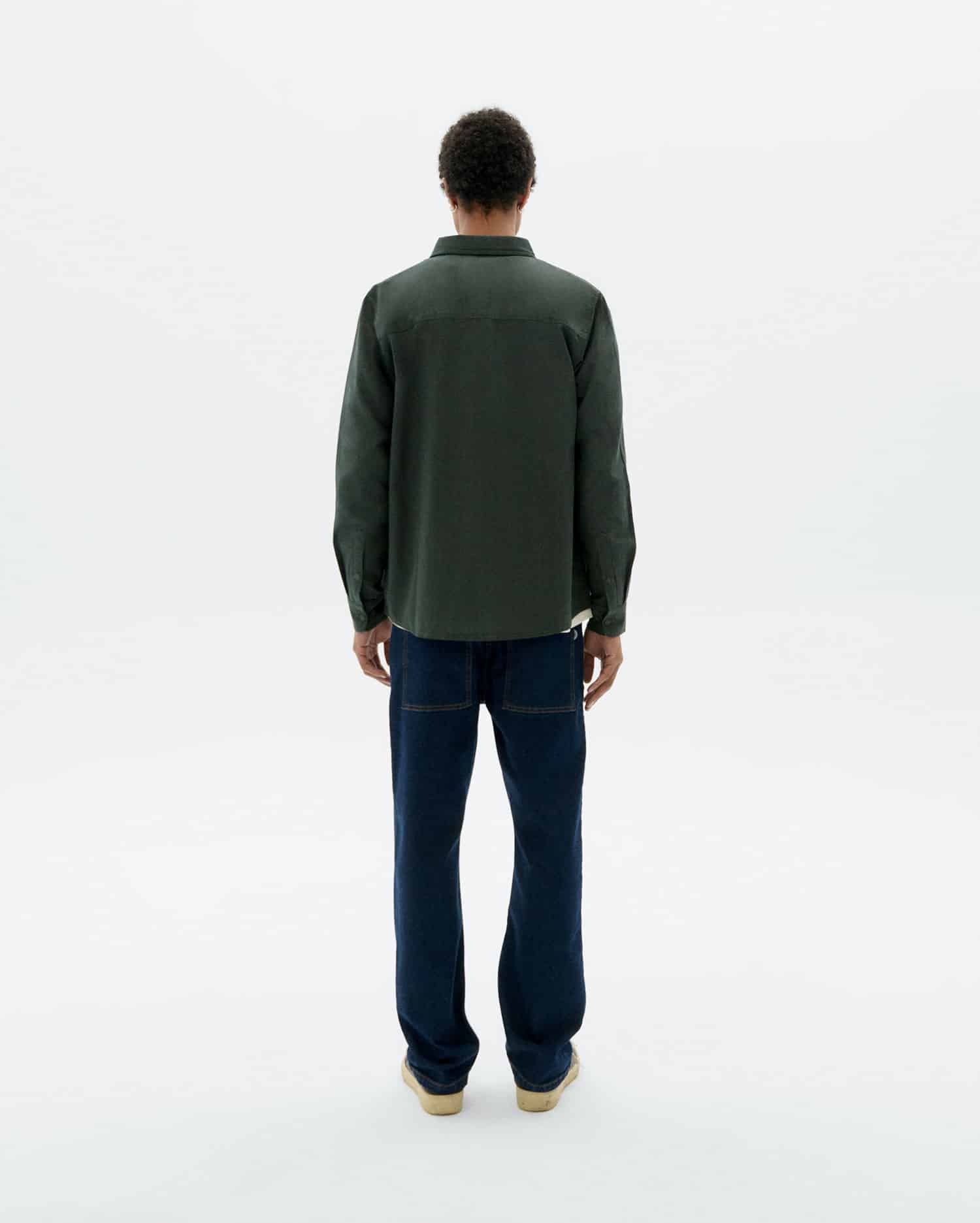 Microchecks Dark Eucalyptus ANT Shirt