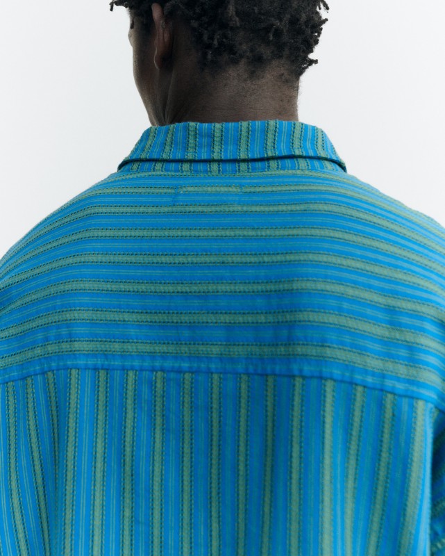 Linen Shirt - Navy Blue