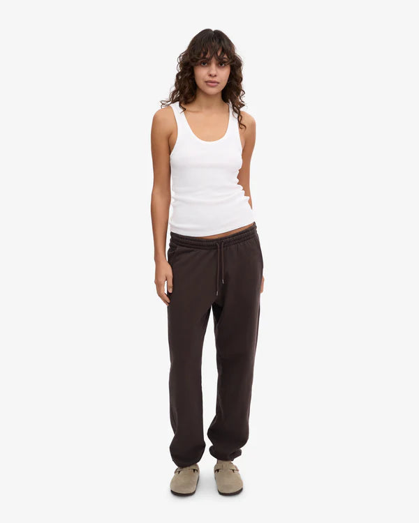 Women organic Rib Tank Top - optical white