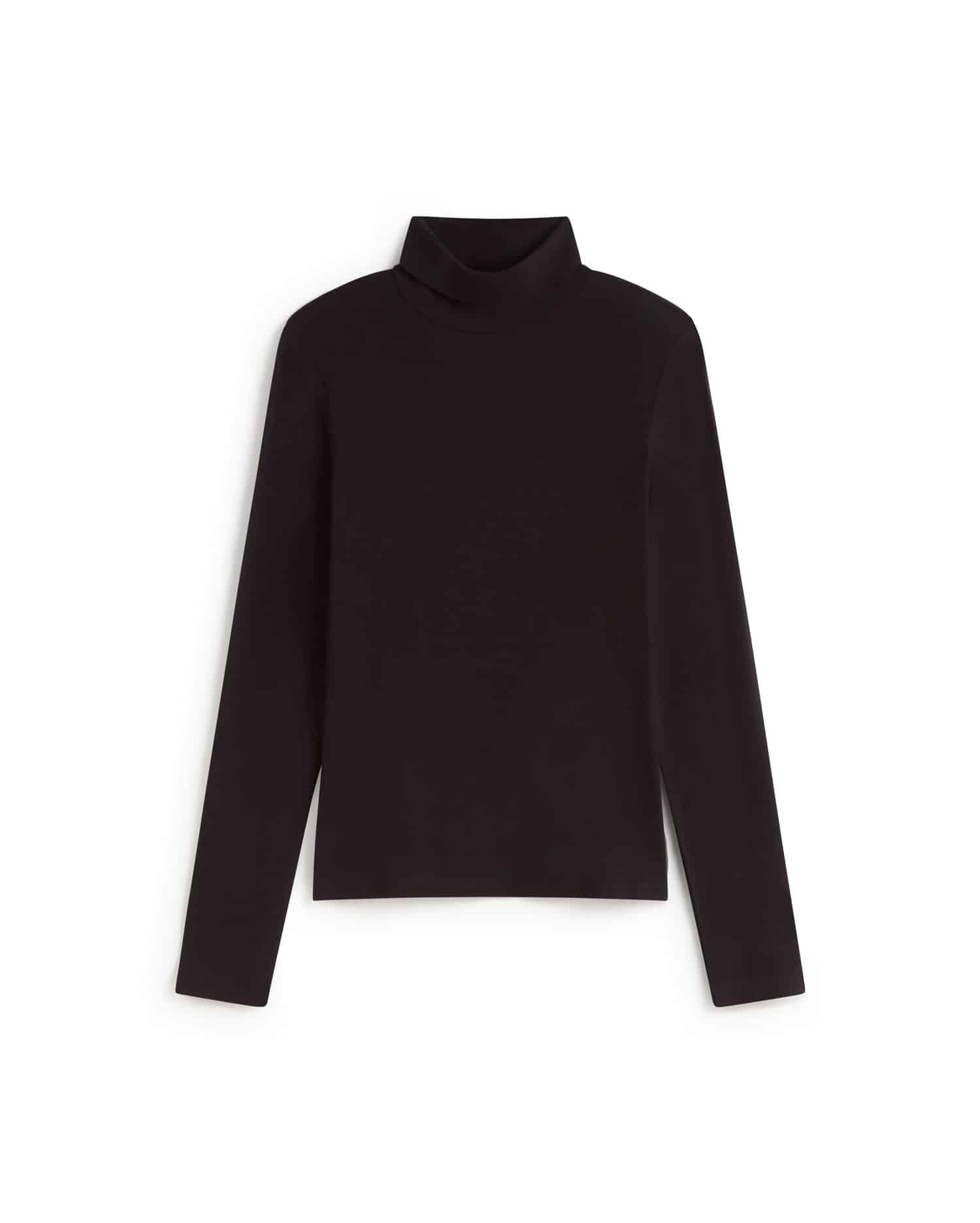 Black NOE cashmere LS Top