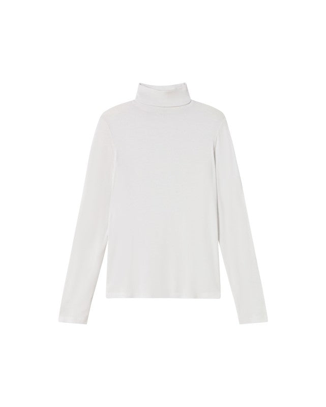 Ivory NOE cashmere LS Top