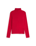 Red NOE cashmere LS Top