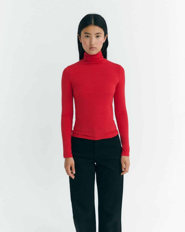 Black NOE cashmere LS Top